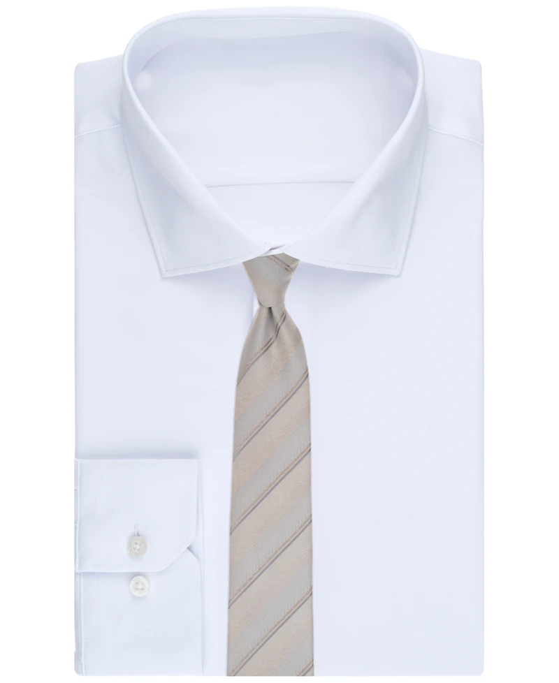 Alfani Men's Stripe Pattern Tie, Macy's Exclusive