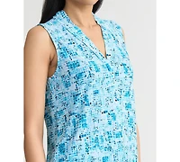 Kasper Women's Printed Sleeveless Top, Regular & Petite