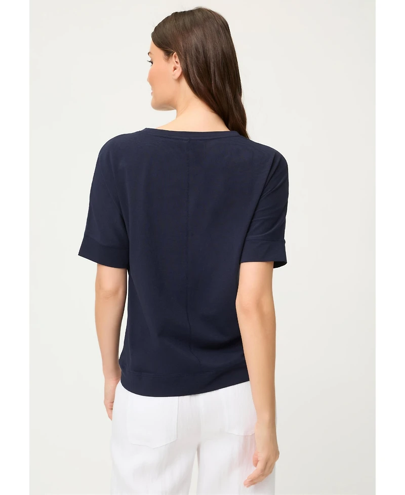 Olsen Women's Relaxed Solid T-Shirt