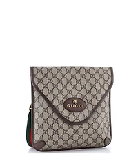 Pre-Owned Gucci Medium Neo Vintage Envelope Messenger Gg Coated Canvas