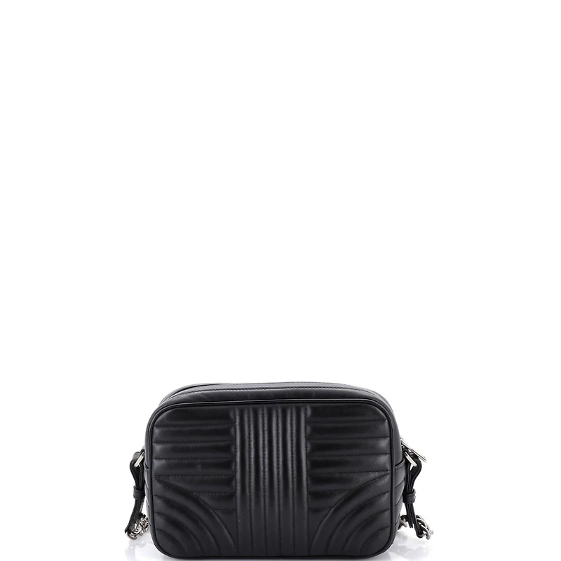 Pre-Owned Prada Small Camera Bag Diagramme Quilted Leather