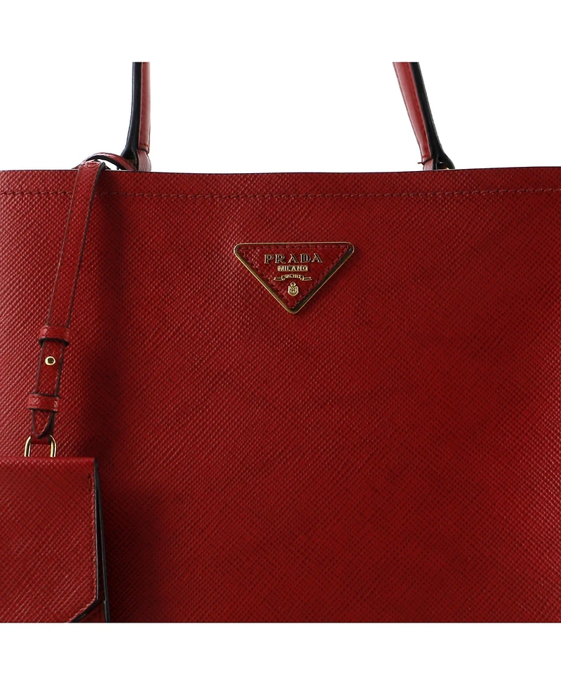 Pre-Owned Prada Large Panier Bucket Bag Saffiano Leather