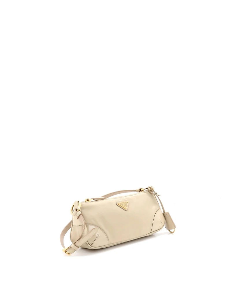 Pre-Owned Prada Re-Edition 2002 Shoulder Bag Re-Nylon and Leather