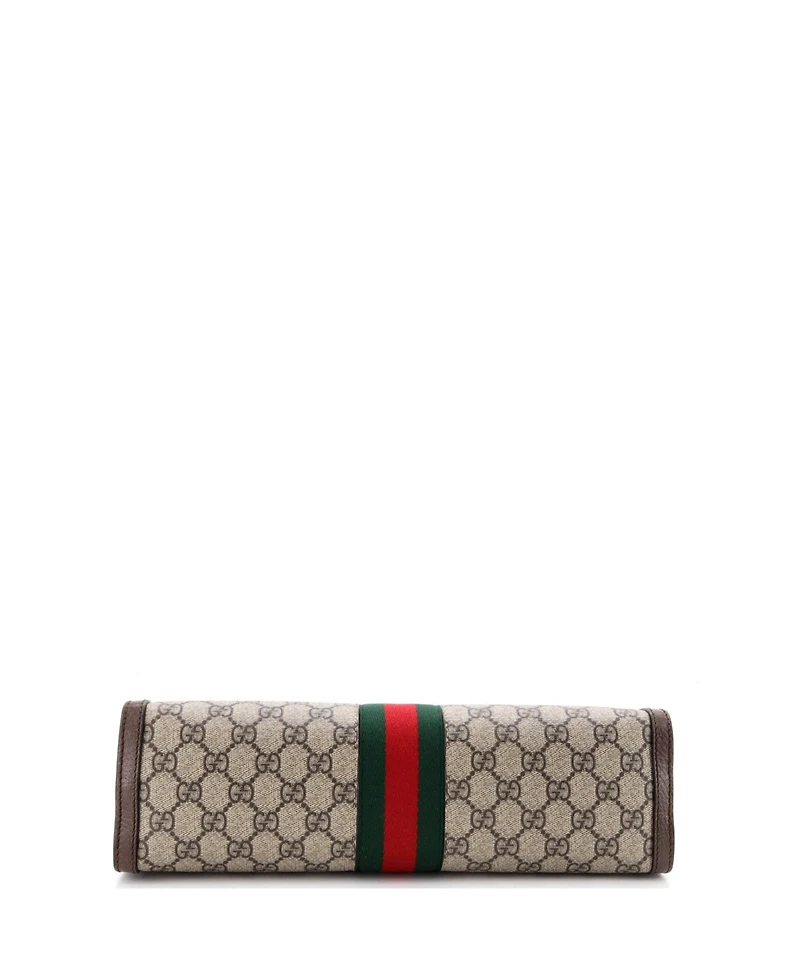 Pre-Owned Gucci Ophidia Chain Shoulder Bag Gg Coated Canvas