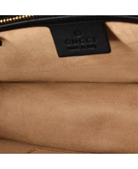 Pre-Owned Gucci Small Sylvie Shoulder Bag Gg Velvet