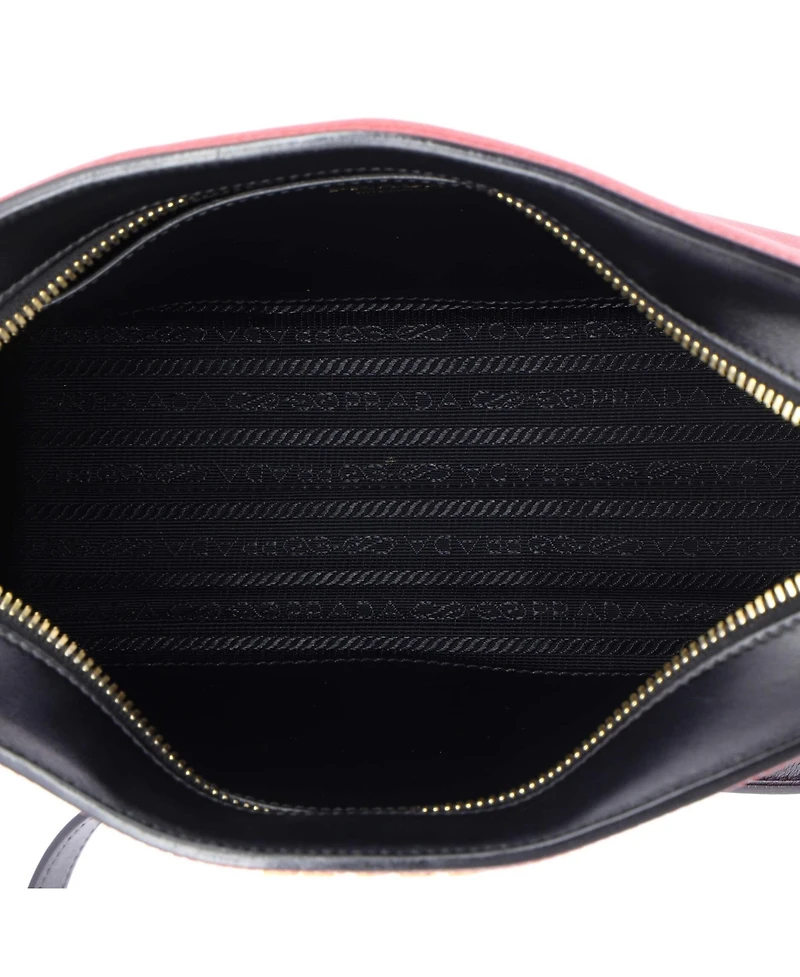 Pre-Owned Prada Bibliotheque Crossbody Saffiano Leather