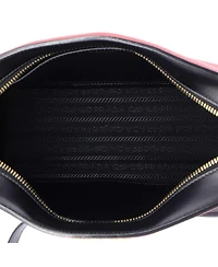 Pre-Owned Prada Bibliotheque Crossbody Saffiano Leather