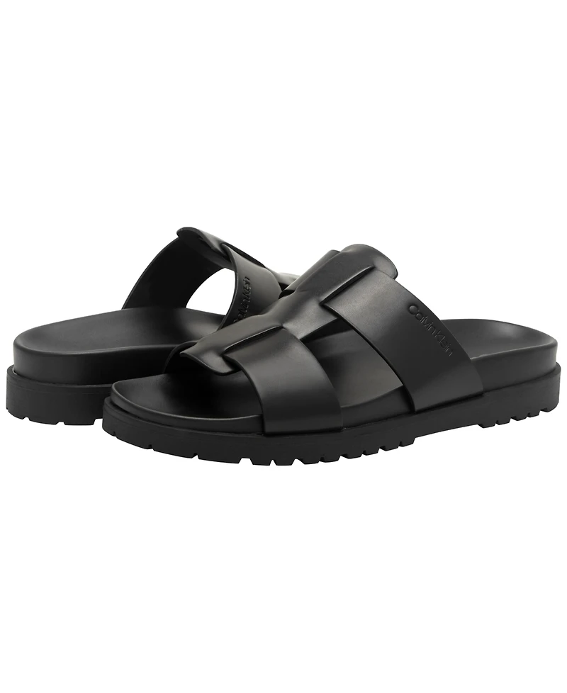 Calvin Klein Men's Rolinde Slip-on Casual Slides