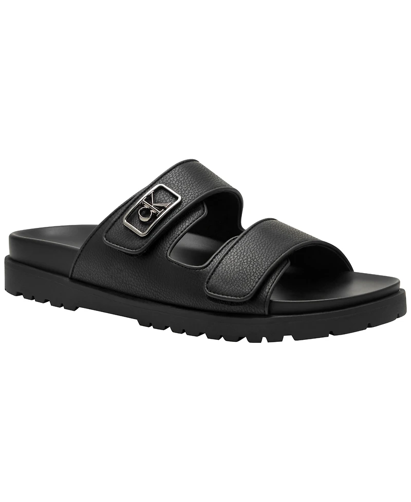 Calvin Klein Men's Ronee Slip-on Casual Slides