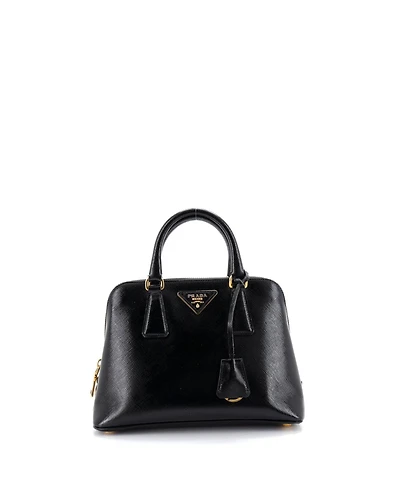 Pre-Owned Prada Small Promenade Bag Vernice Saffiano Leather