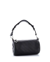 Pre-Owned Gucci Mini Blondie Shoulder Bag Diagonal Quilted Leather