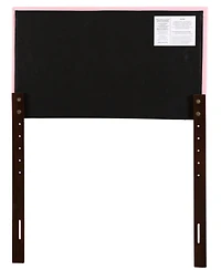 Flynama Twin Upholstered Headboard with Faux Jewel Tufting Adjustable Height 41 to 53 inch for Bedroom