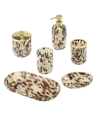 Nicole Miller Safari Decorative Bath Accessory Set
