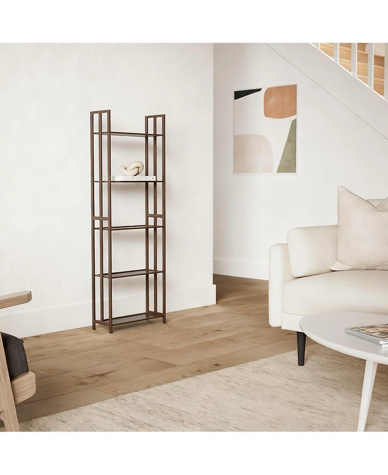 Yigii 5 Tier Narrow Storage Rack Organizer Shelving Unit