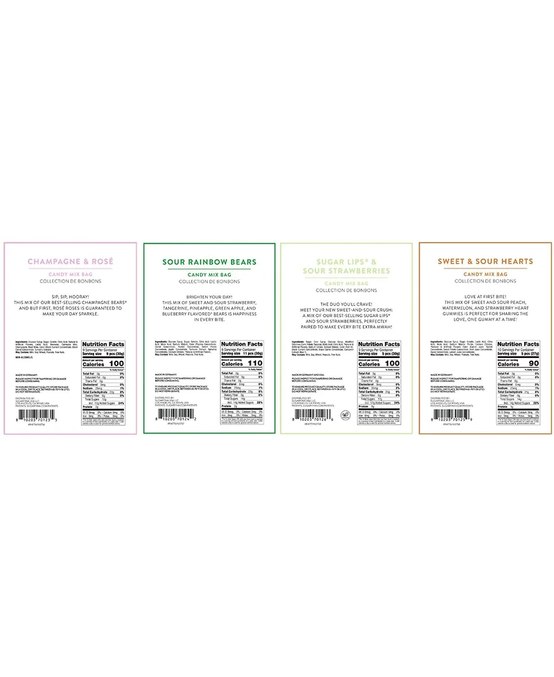Sugarfina Sweet Escape Assorted Mixed Candy Bag Kit, 4-Pc.