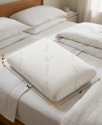 Cheer Collection Latex Pillow, 15.7" x 23.6"