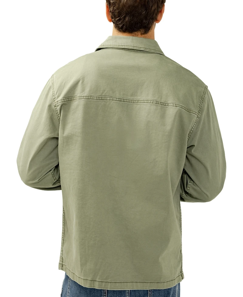 Silver Jeans Co. Men's Chore Classic-Fit Utility Jacket