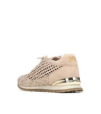 Xti Women's Mesh Lace Up Sneakers