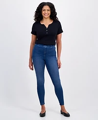 Style & Co Petite Mid-Rise Pull On Jeggings, Created for Macy's