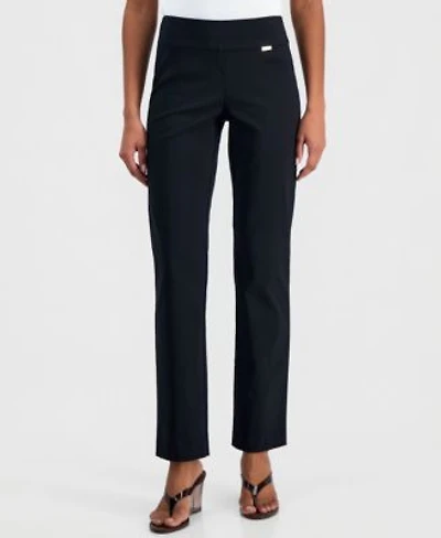 I.N.C. International Concepts Womens Tummy Control Pull On Straight Leg Pants 0 28w Created For Macys