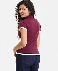 Ultra Flirt Juniors' Layered-Look Polo Shirt