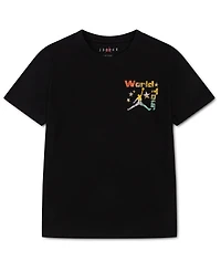 Jordan Boys' 8-20 World Tour Short-Sleeve T-Shirt