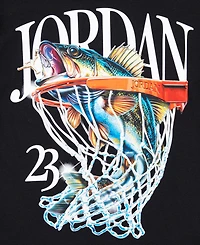 Jordan Boys' 8-20 Catch of the Day Short-Sleeve T-Shirt