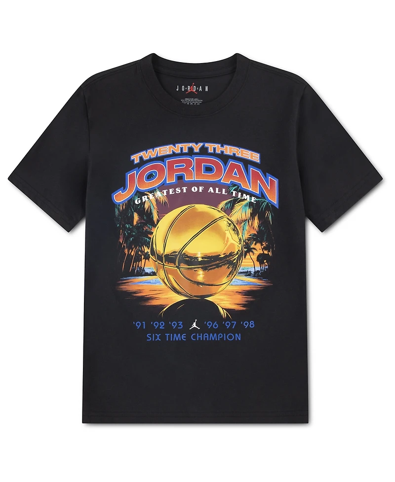 Jordan Boys' 8-20 Venice Beach Hoops Short-Sleeve T-Shirt