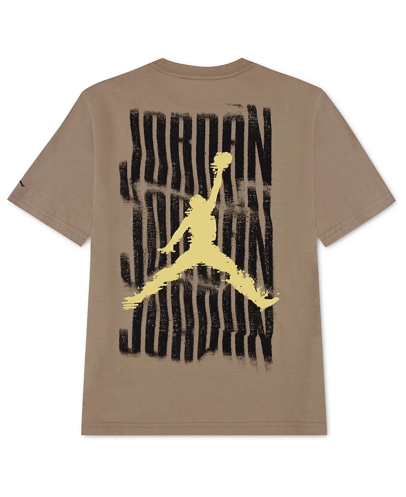 Jordan Boys' 8-20 Distressed Short-Sleeve T-Shirt