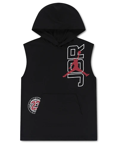 Jordan Boys' 8-20 Rookie Season Sleeveless Hoodie