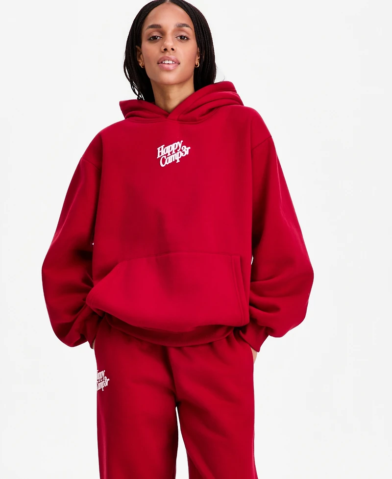 The Happy Camp3r Women's Puff Series Hooded Pull-On Sweatshirt
