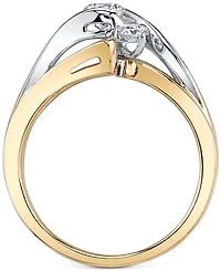 Sirena Diamond Engagement Ring (5/8 ct. t.w.) in 14k Gold and White Gold