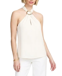 Elle Collection Women's Moven Halter Hardware Top