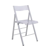 Menno Modern Acrylic Folding Chair