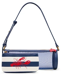 Betsey Johnson Pinch Moi Small Mesh Barrel Handbag