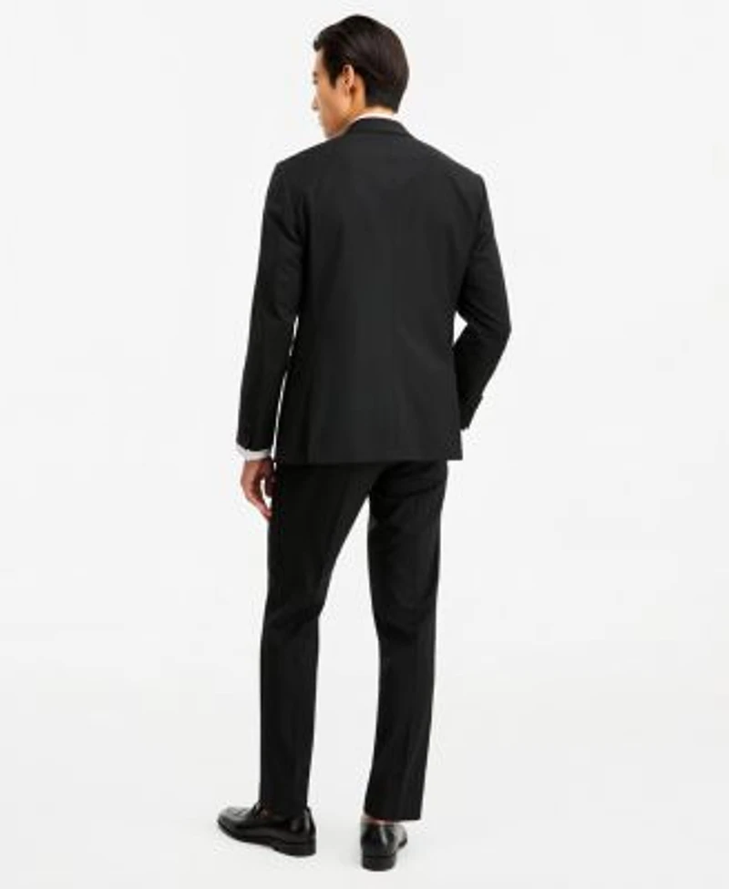 Hugo By Hugo Boss Mens Modern Fit Wool Blend Super Flex Stretch Tuxedo Separates