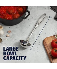 Stainless Steel 13-inch Soup Ladle Cooking Utensil