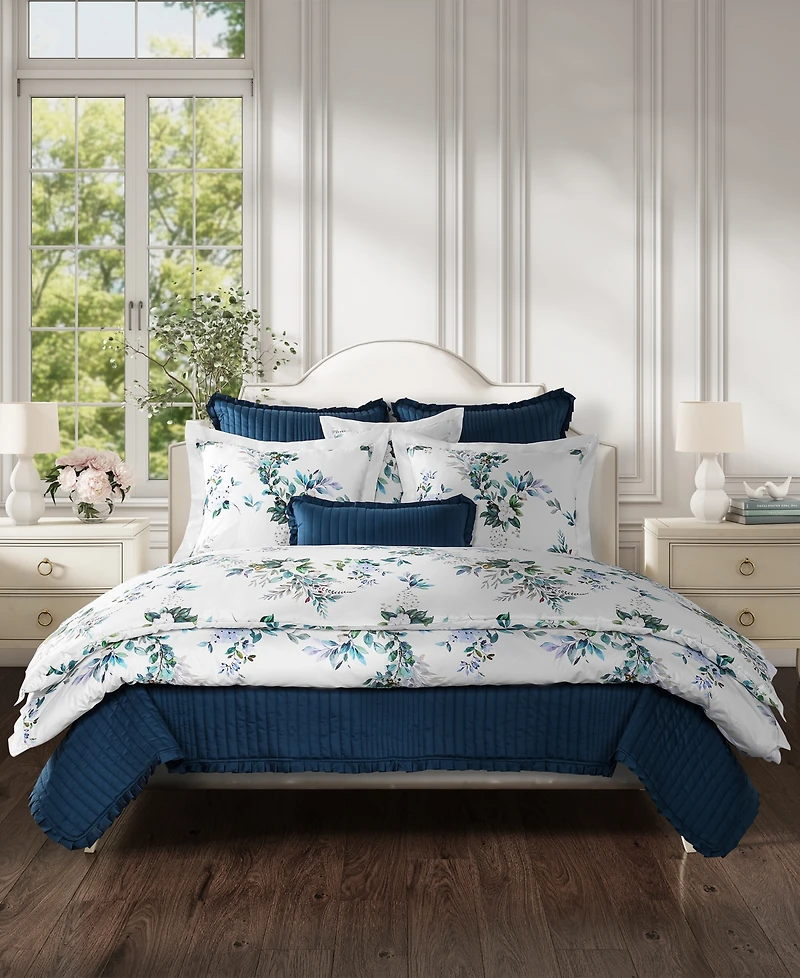 Piper & Wright Meadow Cotton Floral 3-Pc. Comforter Set, Full/Queen