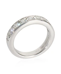 Pre-Owned Tiffany & Co Platinum Diamond Channel Set Band