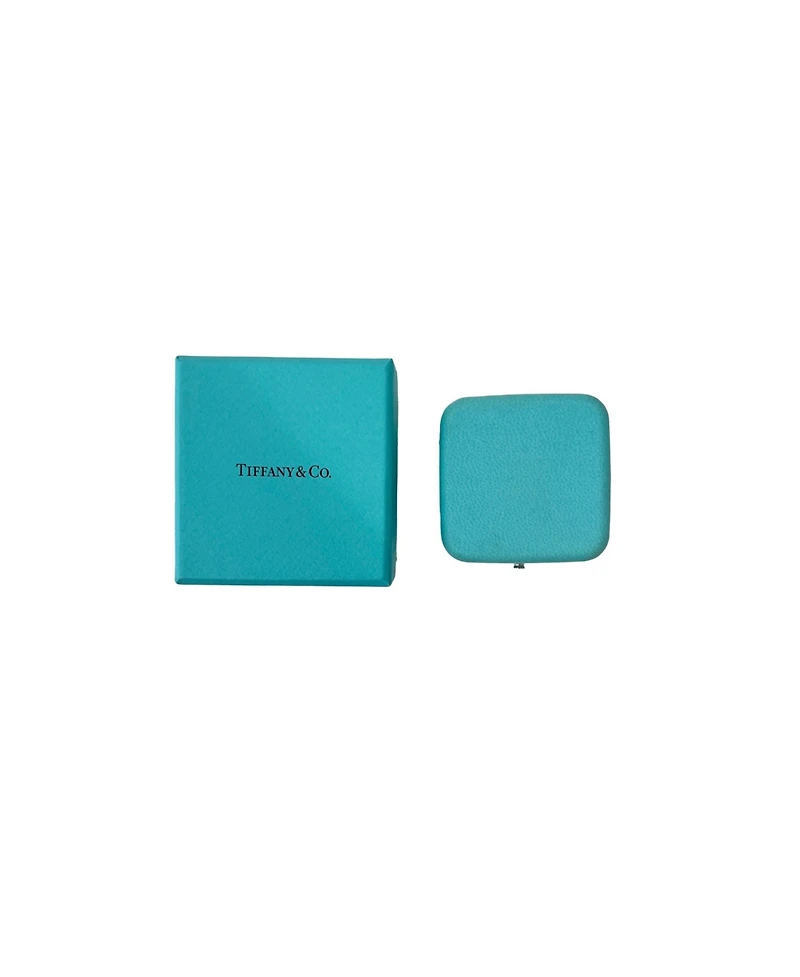 Pre-Owned Tiffany & Co White Gold Diamond Lock Ring