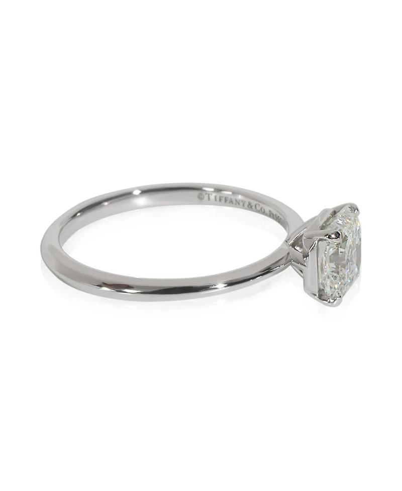 Pre-Owned Tiffany & Co 1.3 ct Cut Cornered Square Cut Diamond Tiffany True Solitaire