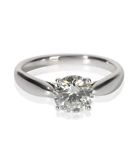 Pre-Owned Tiffany & Co 0.96 ct Round Brilliant Diamond Harmony Engagement Ring