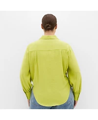 City Chic Plus Size Rosa Tie Shirt