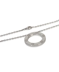 Pre-Owned Cartier White Gold Love Necklace