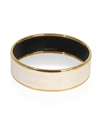 Pre-Owned Hermes Gold-Plated Enamel Sellier Bracelet