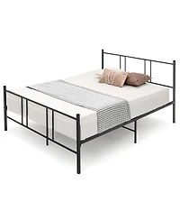 Gouun Platform Bed Frame with High Headboard