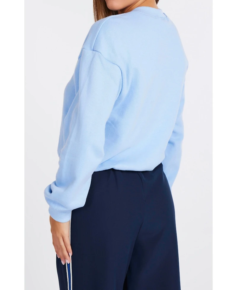 Bishop + Young Women's Cozy Bubble Hem Sweatshirt