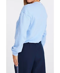 Bishop + Young Women's Cozy Bubble Hem Sweatshirt