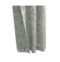 Habitat Valencia Light Filtering Provide Daytime Privacy Rich Woven Branch Leaf Design Grommet Curtain Panel