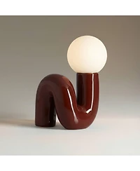 360 Lighting Fondant 11 3/4" Mid Century Modern Accent Table Lamp